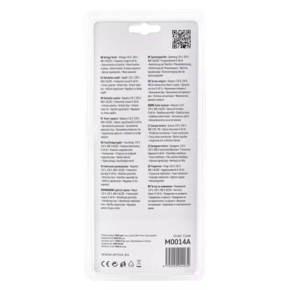 EMOS Feszültségmérő VT-310 M0014A