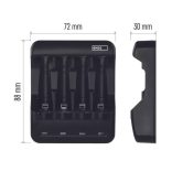 EMOS akkutöltő BCN-40 AA/AAA  4 csatornás N9321