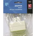 EMOS ELOSZTÓ 3x aljzat,szögletes,fehér P0013