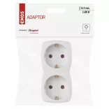 EMOS elosztó 2 aljzat P00252N