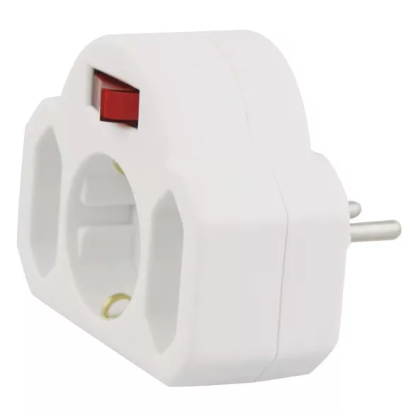 EMOS ELOSZTÓ 3 ALJZAT (2+1) KAPCSOLHATÓ P00282