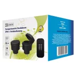 EMOS  TÁVIRÁNYÍTÁSÚ ALJZAT (2 aljzat+1 távirányító)  IP44 P0068