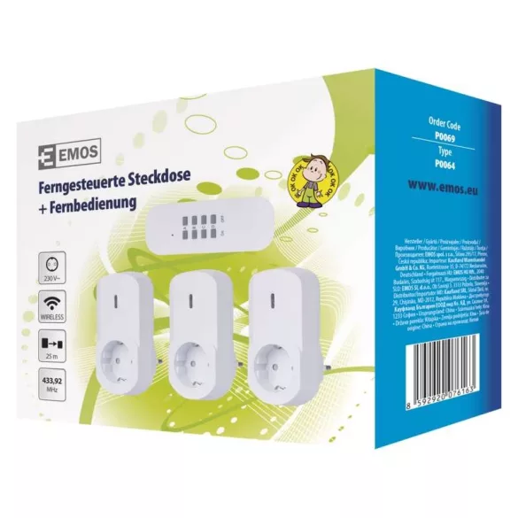 EMOS ALJZAT TÁVIRÁNYÍTÁSÚ  P0069