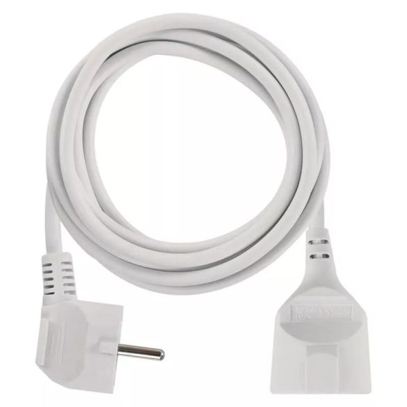 EMOS Hosszabbító 1 aljzat 2m fehér SCHUKO P0122