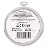 EMOS Hosszabbító 1 aljzat 2m fehér SCHUKO P0122