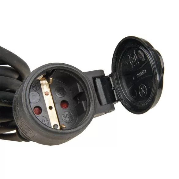 EMOS HOSSZABÍTÓ GUMI 20m 3x1,5mm FEKETE P01820