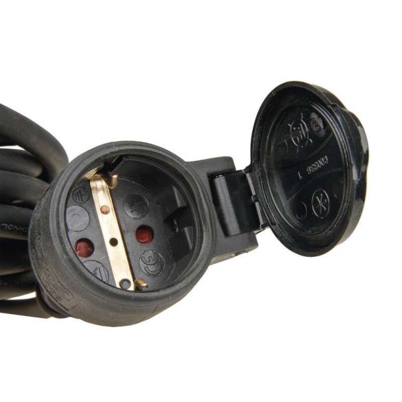 EMOS HOSSZABÍTÓ GUMI 20m 3x1,5mm FEKETE P01820