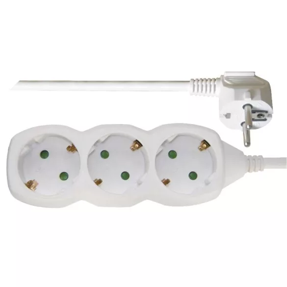 EMOS ELOSZTÓ (HOSSZABBÍTÓ) 3 ALJZAT 5m vezetékkel (1.5mm) P0325R