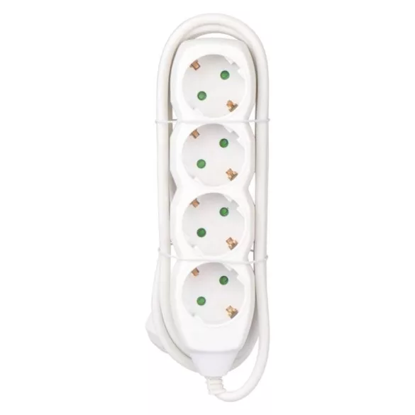 EMOS ELOSZTÓ (HOSSZABBÍTÓ) 4 ALJZAT 1,5m vezetékkel P0421