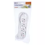 EMOS ELOSZTÓ (HOSSZABBÍTÓ) 4 ALJZAT 3m 1,5mm vezetékkel P0423R