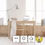 EMOS hosszabbító 3 m / 6 aljzat / fehér / PVC / 1,5 mm2 P0623R