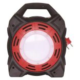 EMOS Gumi Kábeldob LED-es világítással 4 aljzat, 15m, 1,5 mm2, P08215