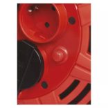 EMOS Gumi Kábeldob LED-es világítással 4 aljzat, 15m, 1,5 mm2, P08215