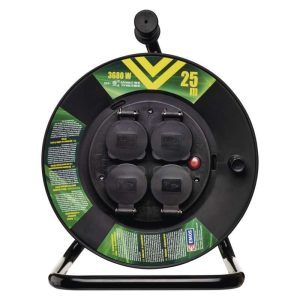 EMOS KÁBELDOB GUMI 4 ALJZAT 25M IP44 3x1,5mm P08225
