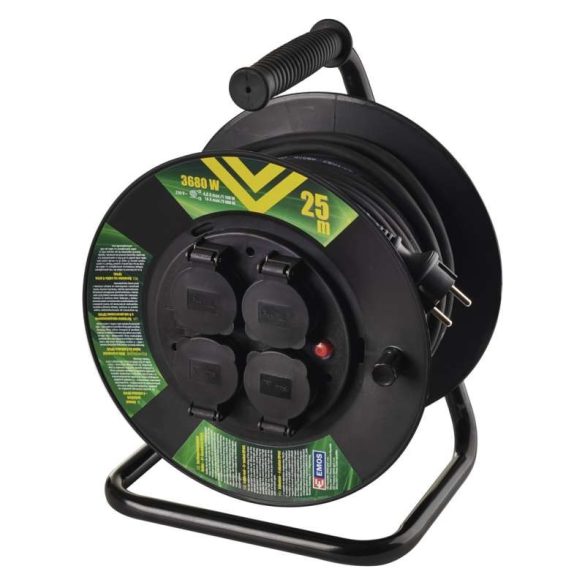 EMOS KÁBELDOB GUMI 4 ALJZAT 25M IP44 3x1,5mm P08225