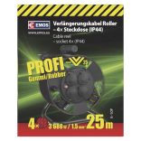 EMOS KÁBELDOB GUMI 4 ALJZAT 25M IP44 3x1,5mm P08225