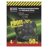 EMOS KÁBELDOB GUMI 4 ALJZAT 50M IP44 3x1,5mm P08250