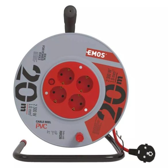 EMOS KÁBELDOB 4 ALJZAT 20M 3x1mm P09220