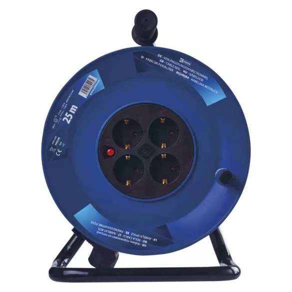 EMOS KÁBELDOB 4 ALJZAT 25M 3x2,5mm P09225M