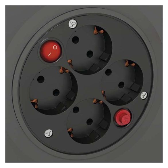 EMOS KÁBELDOB 4 ALJZAT 50M 3 x 1,5 mm2 P092501