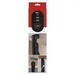 EMOS elosztó 3 aljzat 1,5m kapcsoló/asztalra szerelhető/USB/fekete/PVC P1321PD