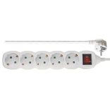 EMOS ELOSZTÓ (HOSSZABBÍTÓ) 5 ALJZAT 3m 1,5mm2 KAPCSOLHATÓ P1523R