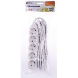 EMOS ELOSZTÓ (HOSSZABBÍTÓ) 5 ALJZAT 5m 1,5mm2 KAPCSOLHATÓ P1525R