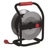 EMOS Fém Kábeldob Gumi 4 aljzat, 25m, 1,5 mm2, SCHUKO P19222