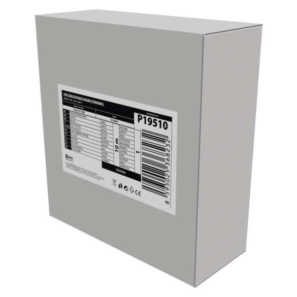 EMOS KÁBELDOB 4 ALJZAT 10M 3×1mm P19510