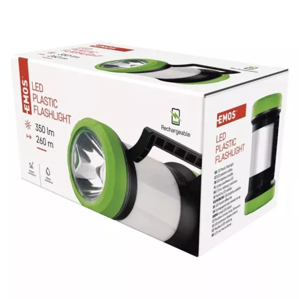 EMOS LED újratölthető kemping lámpa P2313, 350 lm