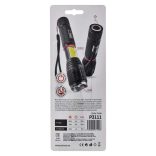 EMOS FÉM LED ZSEBLÁMPA, 5W + 3W COB, 3X AAA, FÓKUSZ P3111