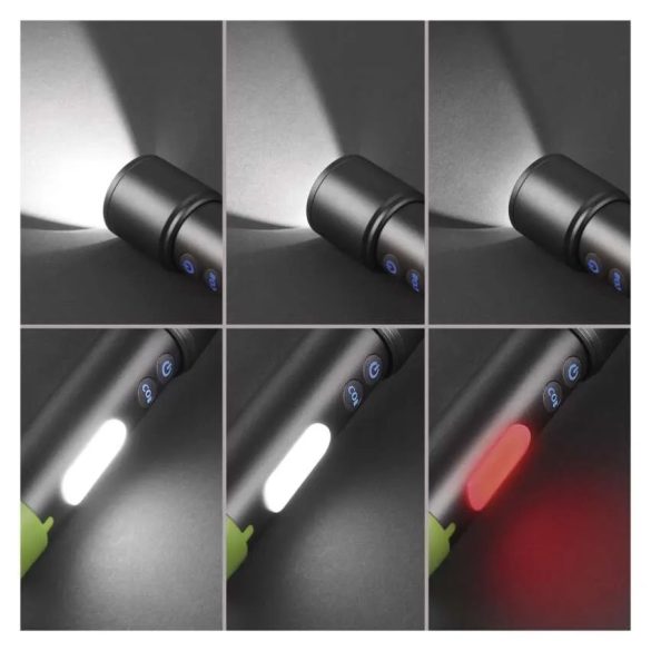 EMOS P3118 LED ZSEBLÁMPA TÖLTHETŐ 600LM, 1200MAH