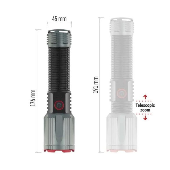 EMOS AKKUMULÁTOROS LED FÉM LÁMPA 3000lm,5000mAh P3122
