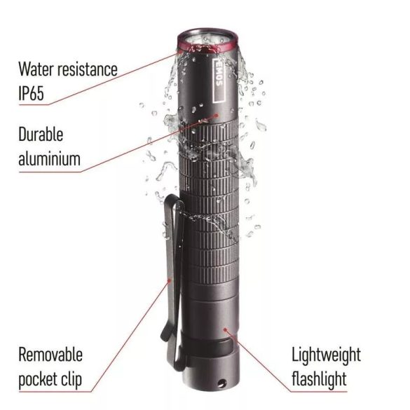 EMOS FÉM CREE LED ZSEBLÁMPA ULTIBRIGHT 50, 100lm, 1xAAA P3150