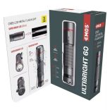 EMOS FÉM CREE LED ZSEBLÁMPA ULTIBRIGHT 60, 170lm, 1xAA
