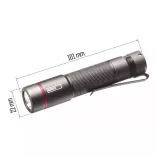 EMOS FÉM CREE LED ZSEBLÁMPA ULTIBRIGHT 60, 170lm, 1xAA