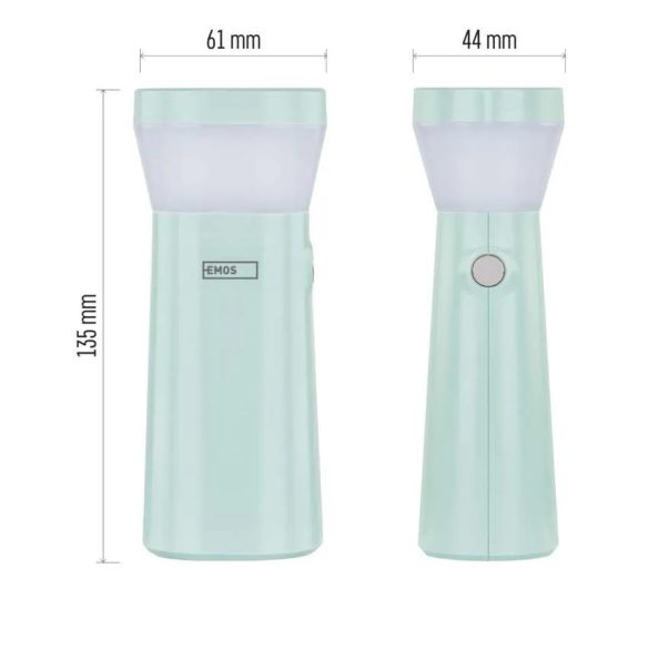 EMOS P3215 LED+SMD LED RECH. ZSEBLÁMPA 80 LM 800 MAH