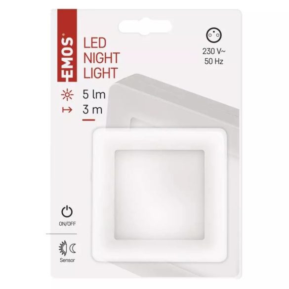 EMOS LED éjjeli fény fotoszenzorral P3316