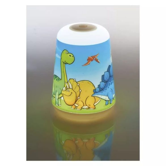 LED éjjeli lámpa gyerekeknek Dino, 3× AAA