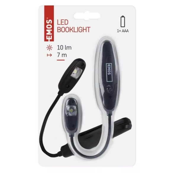 EMOS LED olvasólámpa csiptethető 10lm 1xAAA P3400
