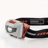 EMOS FEJLÁMPA 1W fehér LED+2 piros LED P3521