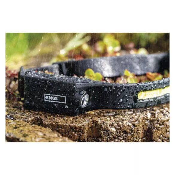 EMOS CREE LED Fejlámpa tölthető 380 lm, Li-Pol 1200 mAh P3541