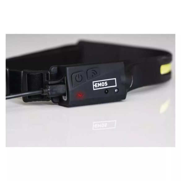 EMOS CREE LED Fejlámpa tölthető 380 lm, Li-Pol 1200 mAh P3541