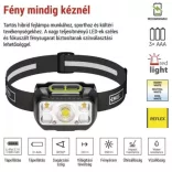 EMOS LED Fejlámpa tölthető P3546, 550 lm, 110 m, Li-Pol 1000 mAh / 3× AAA