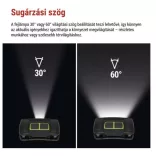 EMOS LED Fejlámpa tölthető P3546, 550 lm, 110 m, Li-Pol 1000 mAh / 3× AAA