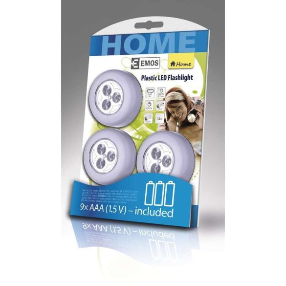 EMOS LED FÉNYFORRÁS 3 DIÓDA 3 AAA P3819