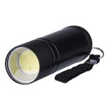 EMOS P3894 LED LÁMPA 3W COB LED 3xAAA FEKETE