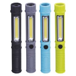 EMOS LED LÁMPA 3W COB LED + 1 LED 3x AAA P3897
