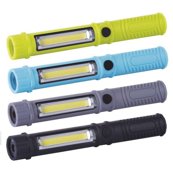 EMOS LED LÁMPA 3W COB LED + 1 LED 3x AAA P3897