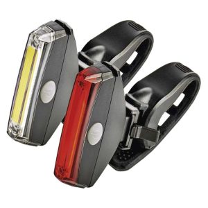 EMOS kerékpárlámpa első + hátsó szett 1W COB led P3922